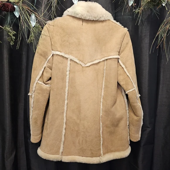 Genuine shirling vintage coat - Picture 2 of 14